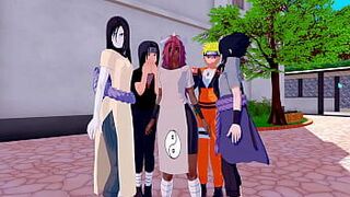 Tayuya Gangbang Sex animation 3D hentai porn video